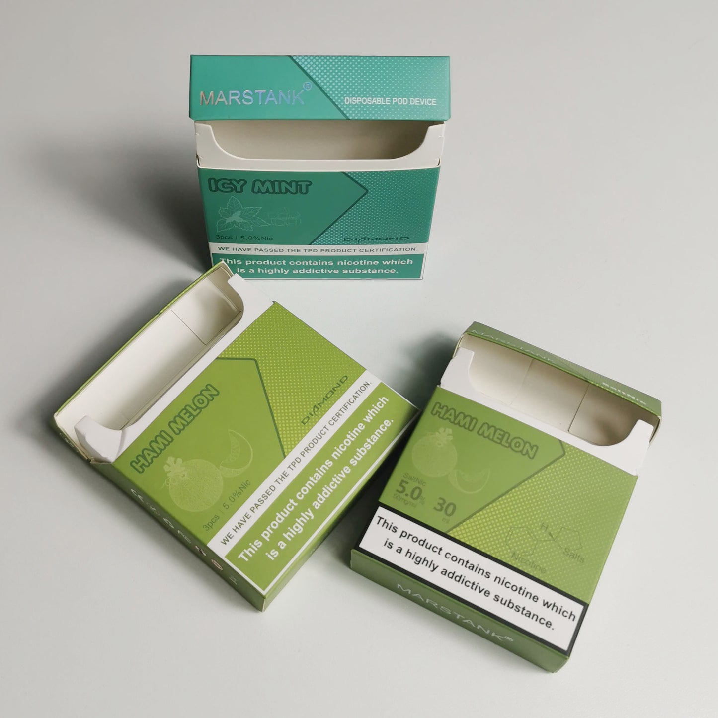 HX Cigarette Boxes