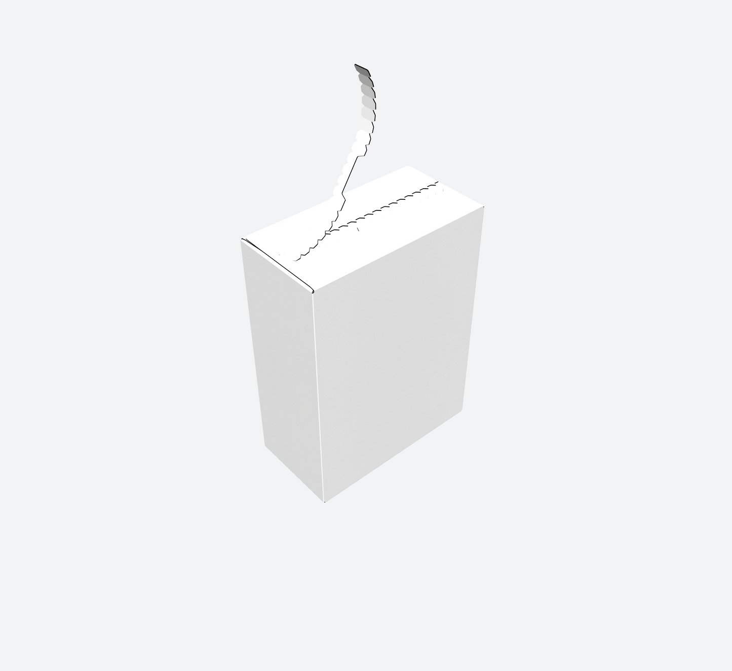 HX CardBoard Zipper Box