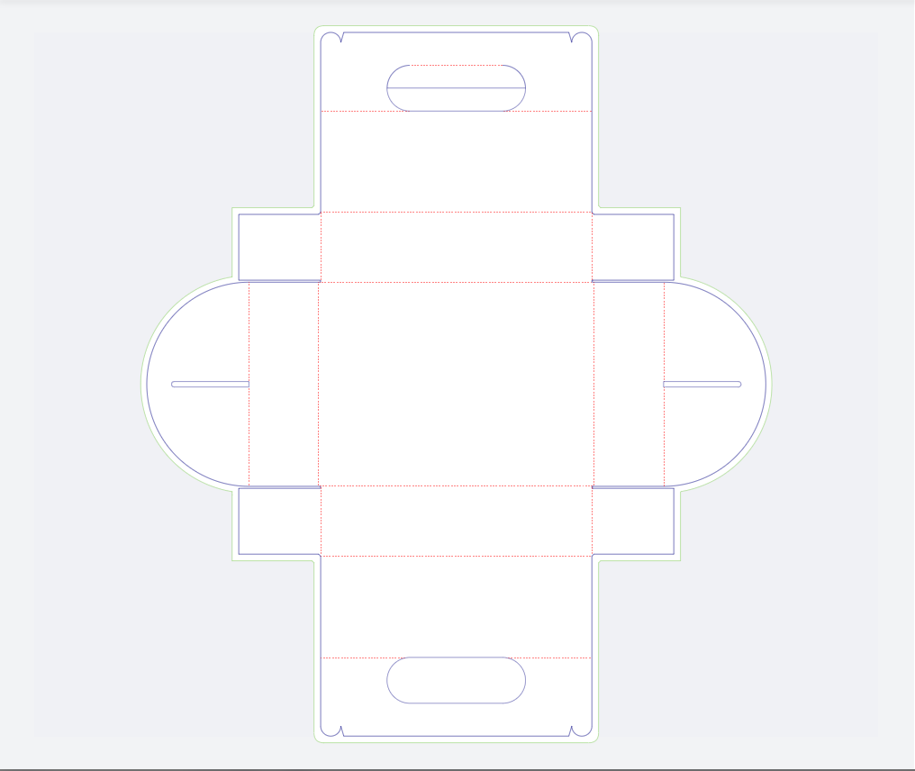 XH Cardboard Handle Boxes without Glue