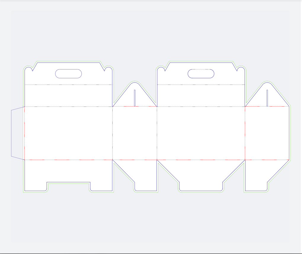 XH Cardboard Handle Boxes C